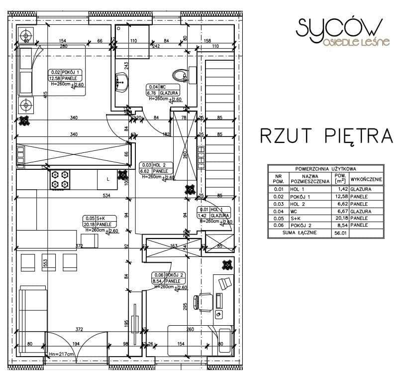 nieruchomosci_syców_mieszkanie_parter